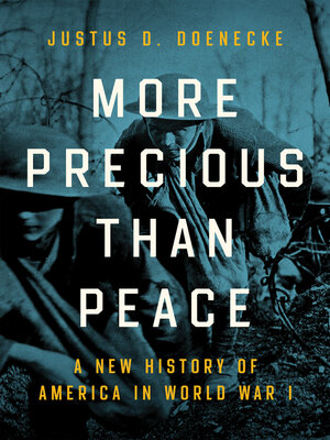 cover image of More Precious than Peace